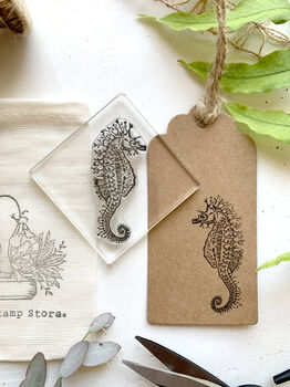 Seahorse Rubber Stamp, 6 of 6