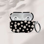 Black Dots Air Pods Case With Keychain, thumbnail 1 of 6