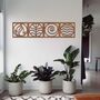 Four Elements Metal Wall Art Geometric Nature Decor, thumbnail 9 of 11