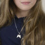 Angel Wings Sterling Silver Necklace For Girls / Teens, thumbnail 2 of 3