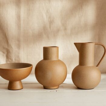 Ember Decorative Ceramic Vase Sand, 2 of 2