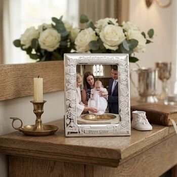 Personalised Christening Album/Frame Gift Set, 4 of 12