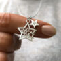 Personalised Graduation Gift Sterling Silver Initial Star Necklace, thumbnail 3 of 11