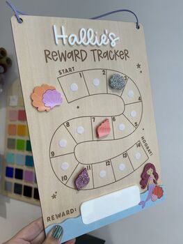 Personalised Kids Reward / Behaviour Chart Tracker, 3 of 3