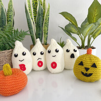 Halloween Knitting Pattern Set, 3 of 3