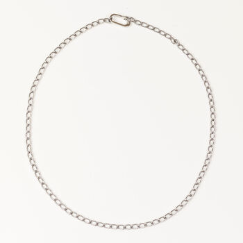 Catena Necklace Chain Sterling Silver Plated, 2 of 4