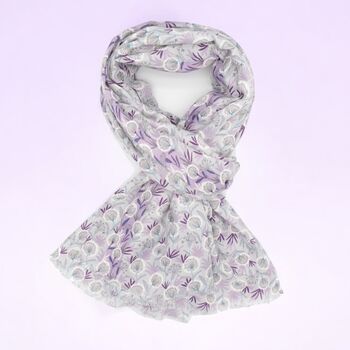 Dandelion Circles Scarf, 3 of 11