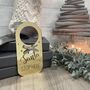 Rosegold Santa Stop Here Sign Personalised For Children, thumbnail 8 of 11