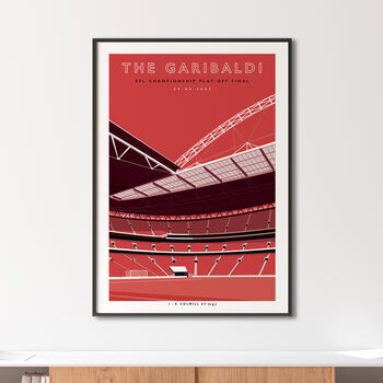 Nottingham Forest The Garibaldi Wembley Poster, 4 of 8