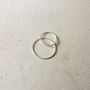 Sterling Silver Stacking Ring, thumbnail 4 of 7