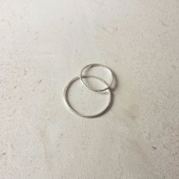 Sterling Silver Stacking Ring, 4 of 7
