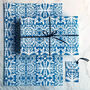 Folk Art Christmas Wrapping Paper, thumbnail 1 of 4