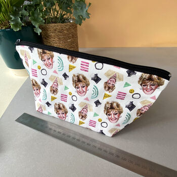 Angela Lansbury Patterned Make Up Bag, 7 of 7