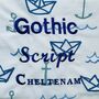 Personalised Blue Sailor Children's Weighted Blanket, thumbnail 8 of 9