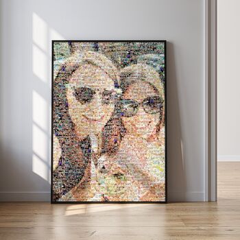 Personalised Portrait Made Up Of Small Photographs, 9 of 12