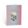 Cancer Zodiac Flower Card, thumbnail 2 of 4