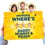 Personalised Family Photo Gift Book 'Wonder Where’s The Three Of Us?', thumbnail 1 of 10
