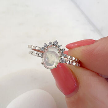 Opal Brilliance Duo Ring Set, 3 of 9