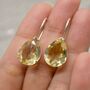 Lemon Quartz Sterling Silver Earrings, thumbnail 1 of 10