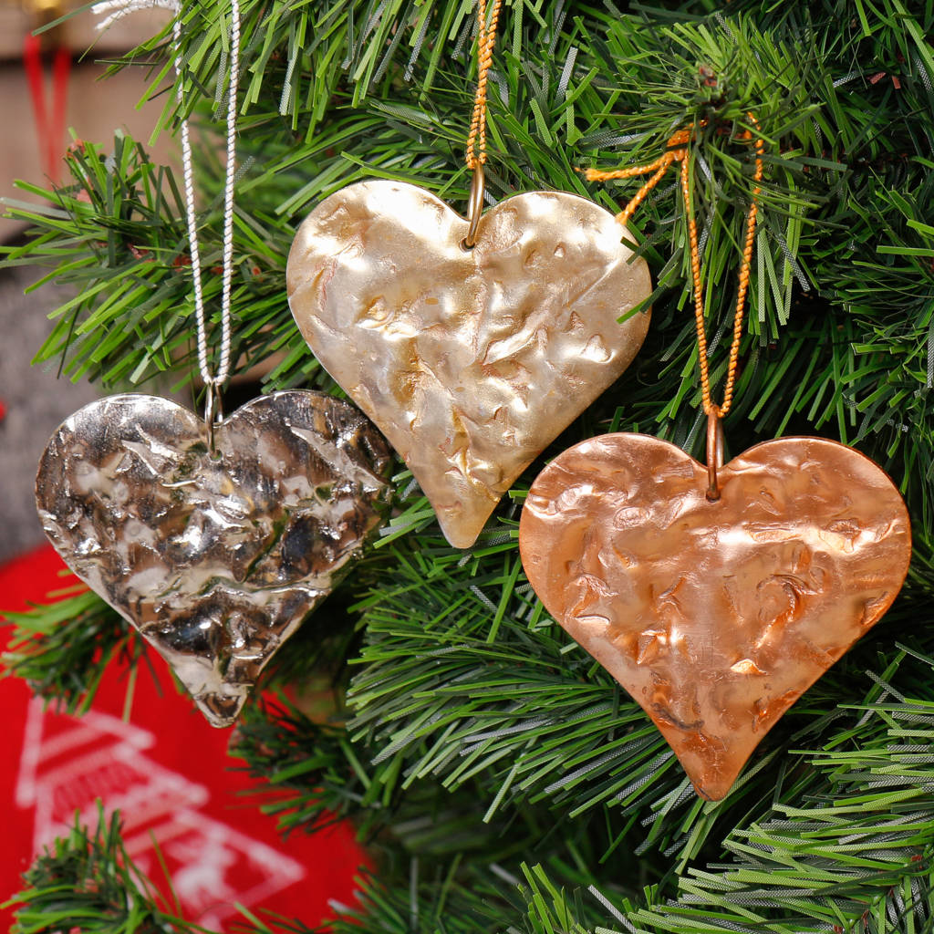 Replace Heart Christmas Tree Hanging Decorations By Dibor