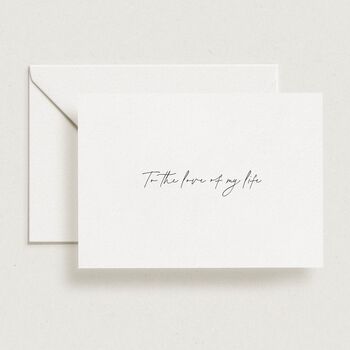 To The Love Of My Life Card, 2 of 4