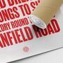 Liverpool 'Fields Of Anfield' Football Song Print, thumbnail 3 of 3