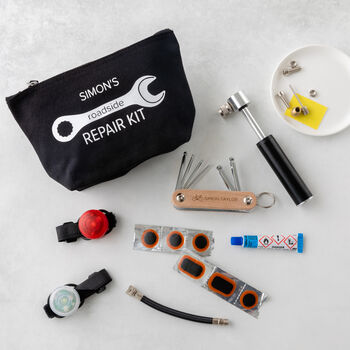 Personalised Deluxe Cycling Repair Gift Set, 2 of 5