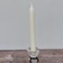 Clear Glass Candlestick, 11cm, thumbnail 3 of 3