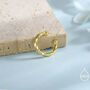 Minimalist Twist Sterling Silver Ear Cuff, thumbnail 4 of 10