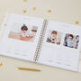 Floral Baby Memory Book, Luxury Baby Record And Keepsake Journal, thumbnail 3 of 12