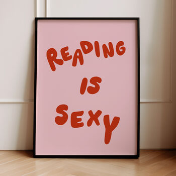 Reading Is Sexy Art Print, 3 of 6