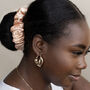 Two Extra Hold Wide Band Satin Scrunchies 'Gift Set', thumbnail 9 of 12