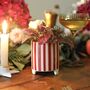 Candy Cane Striped Mini Planter, thumbnail 3 of 7