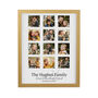 Personalised Family Oak 12 Photo Frame, thumbnail 5 of 6