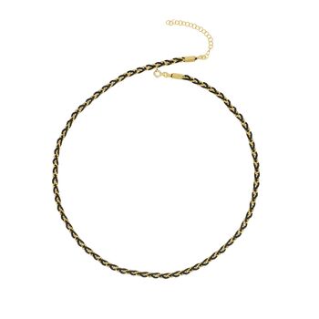 Handmade Rope Braided Sterling Silver Beaded Necklace, 11 of 12