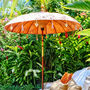 Handmade Balinese Garden Parasol – Terracotta, thumbnail 1 of 3
