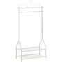 Vintage Clothes Stand And Rack Garment Rail Shelves, thumbnail 6 of 8