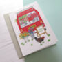 Flower Truck Thank You Card, thumbnail 1 of 2