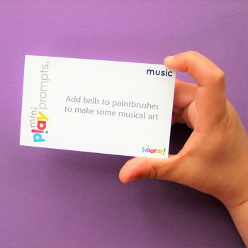 Music Play Prompts Activity Cards Mini Pack, 2 of 6
