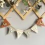 Woodland Bunting Personalised Wooden Garland, thumbnail 7 of 9