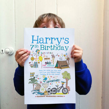 Personalised Kids Birthday Card, 4 of 10