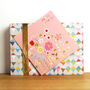 Floral Grapefruit Pink Birthday Card, thumbnail 3 of 5