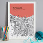 Personalised Portsmouth Print, thumbnail 7 of 10