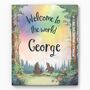 Welcome To The World Personalised New Baby Book, thumbnail 1 of 7