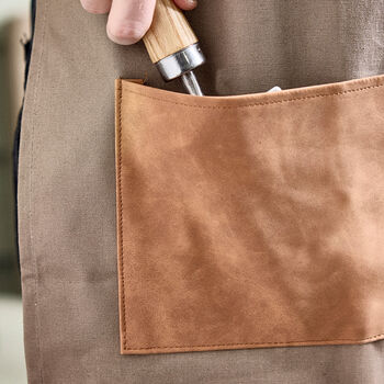 Khaki Gardening Apron, 2 of 4