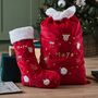 Personalised Red Christmas Detail Gift Set, thumbnail 1 of 3