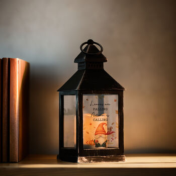 Personalised Autumn Gonk LED Lantern, 3 of 4