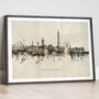 Blackpool Skyline Cityscape Art Print, thumbnail 12 of 12