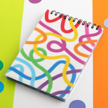 Bright Patterned A6 Notebook With Lined Pages, 2 of 7