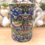 Set Of Six Straight Mugs In Blue Strawberry Thief Design, thumbnail 4 of 10
